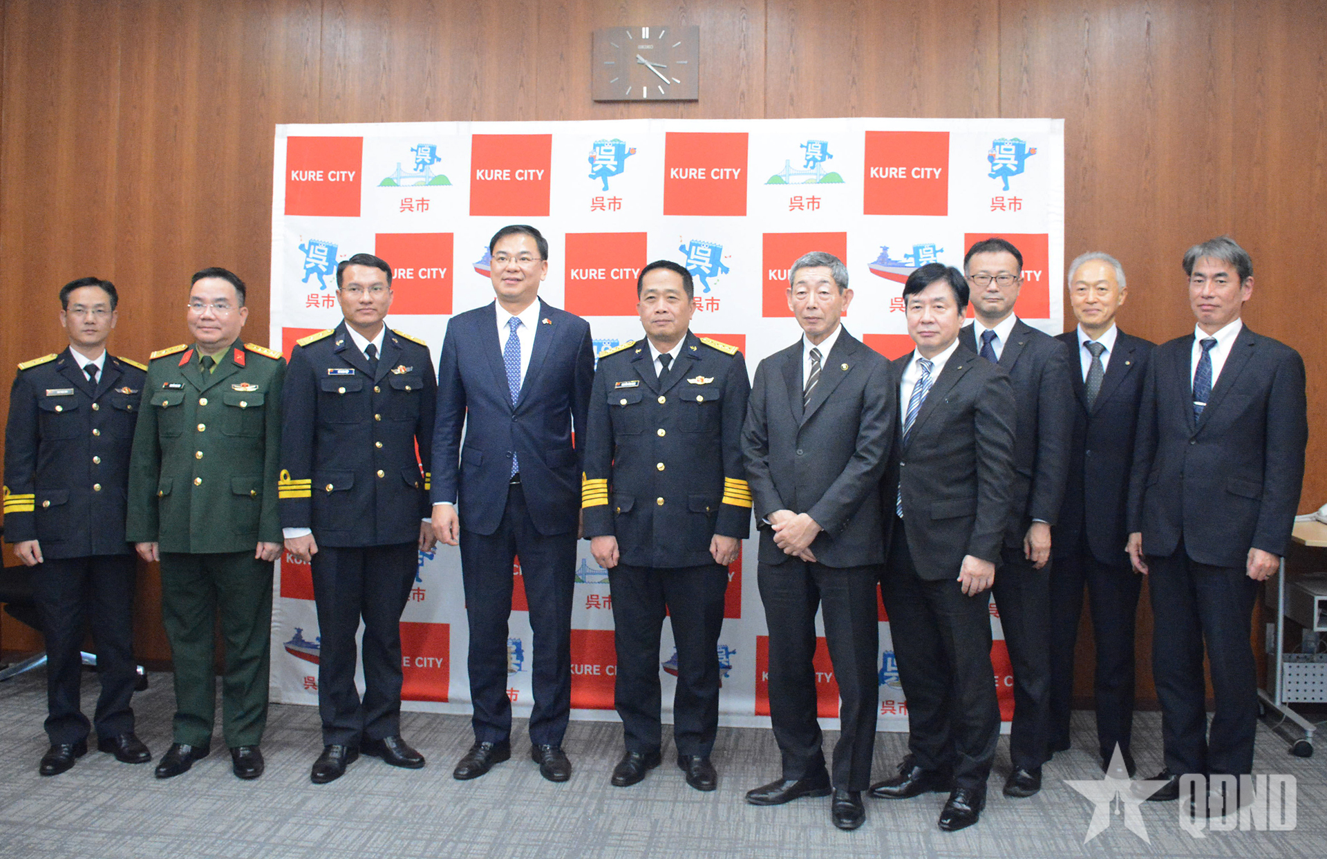 Tàu 015-Trần Hưng Đạo nhận được tình cảm hữu nghị, mến khách tại Nhật Bản