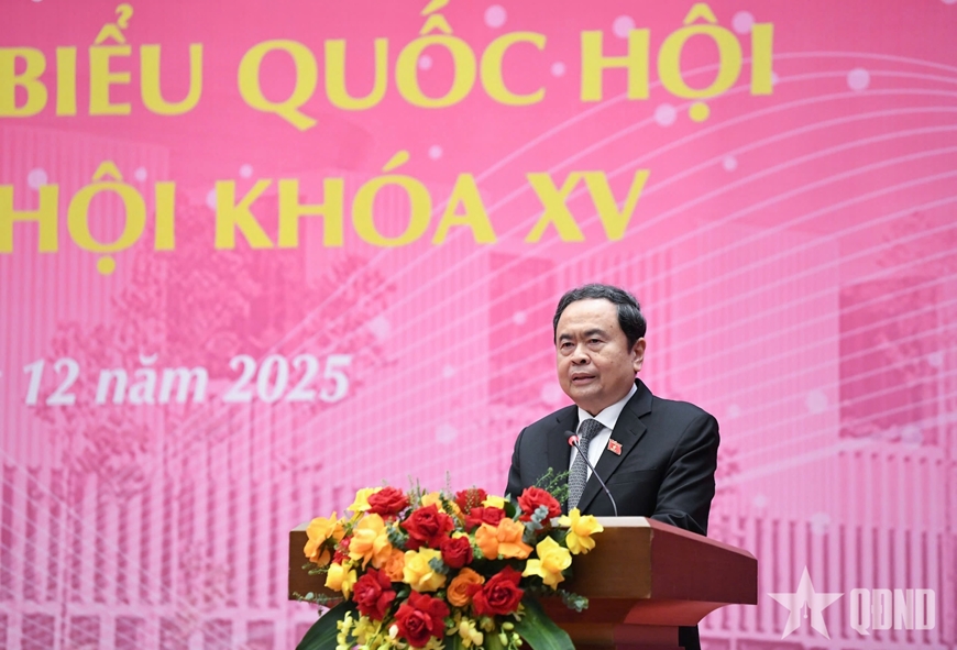 Chủ tịch Quốc hội Trần Thanh Mẫn dự tổng kết hoạt động của Nhóm nữ đại biểu Quốc hội