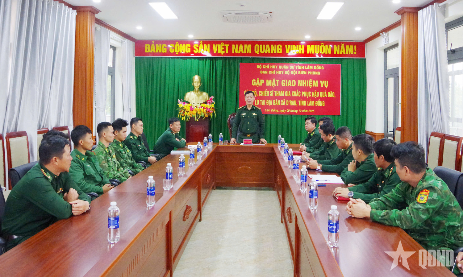 Bộ đội Biên phòng tỉnh Lâm Đồng triển khai xây dựng, sửa chữa nhà cho nhân dân sau bão lũ