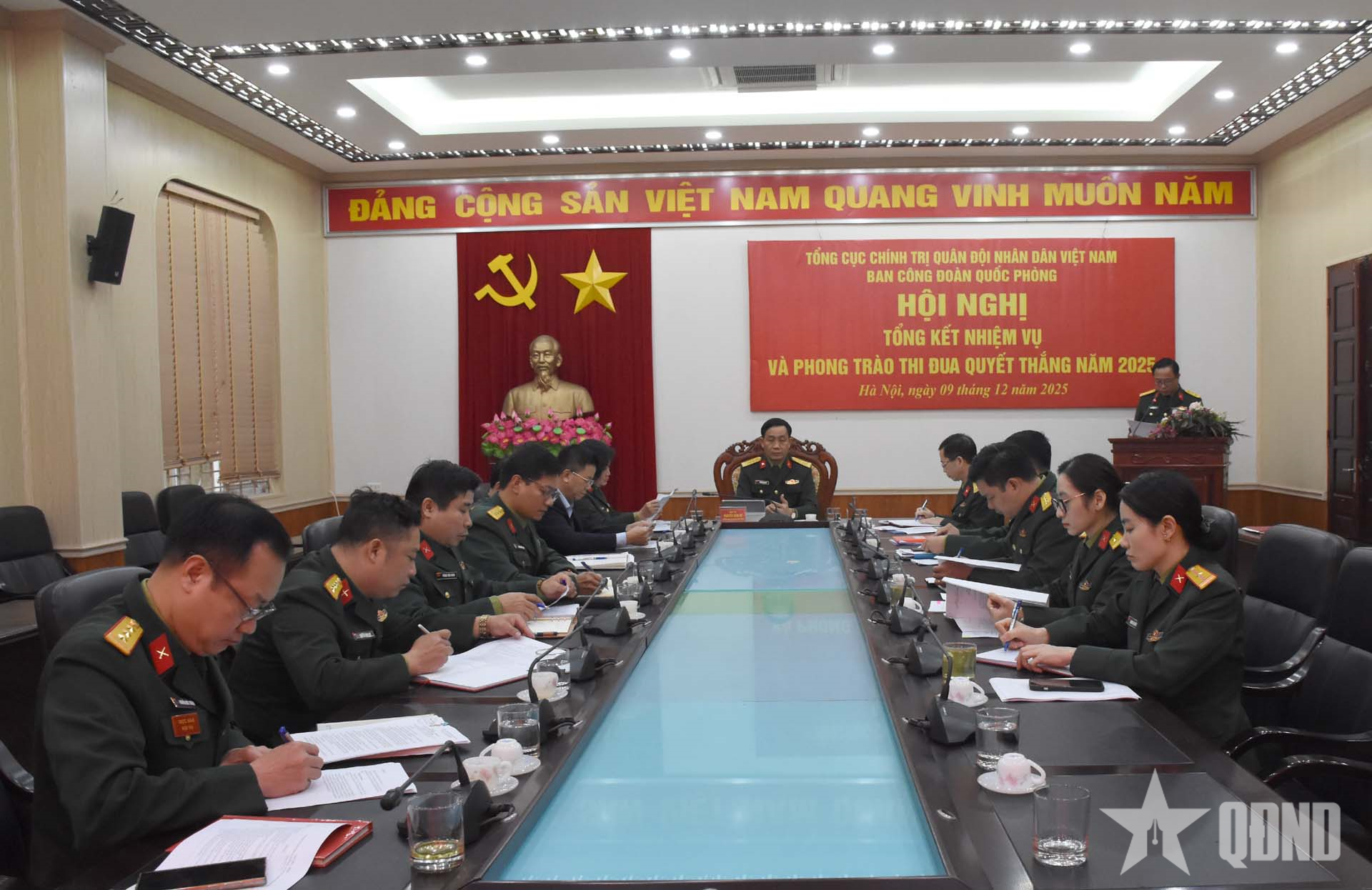 Ban Công đoàn Quốc phòng: Hoàn thành toàn diện các nhiệm vụ thường xuyên và đột xuất