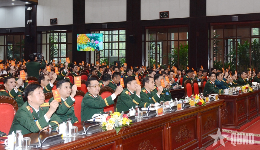 Thượng tướng Lê Quang Minh chỉ đạo phiên thứ nhất Đại hội đại biểu Đoàn TNCS Hồ Chí Minh Quân đội lần thứ XI (2025-2030)