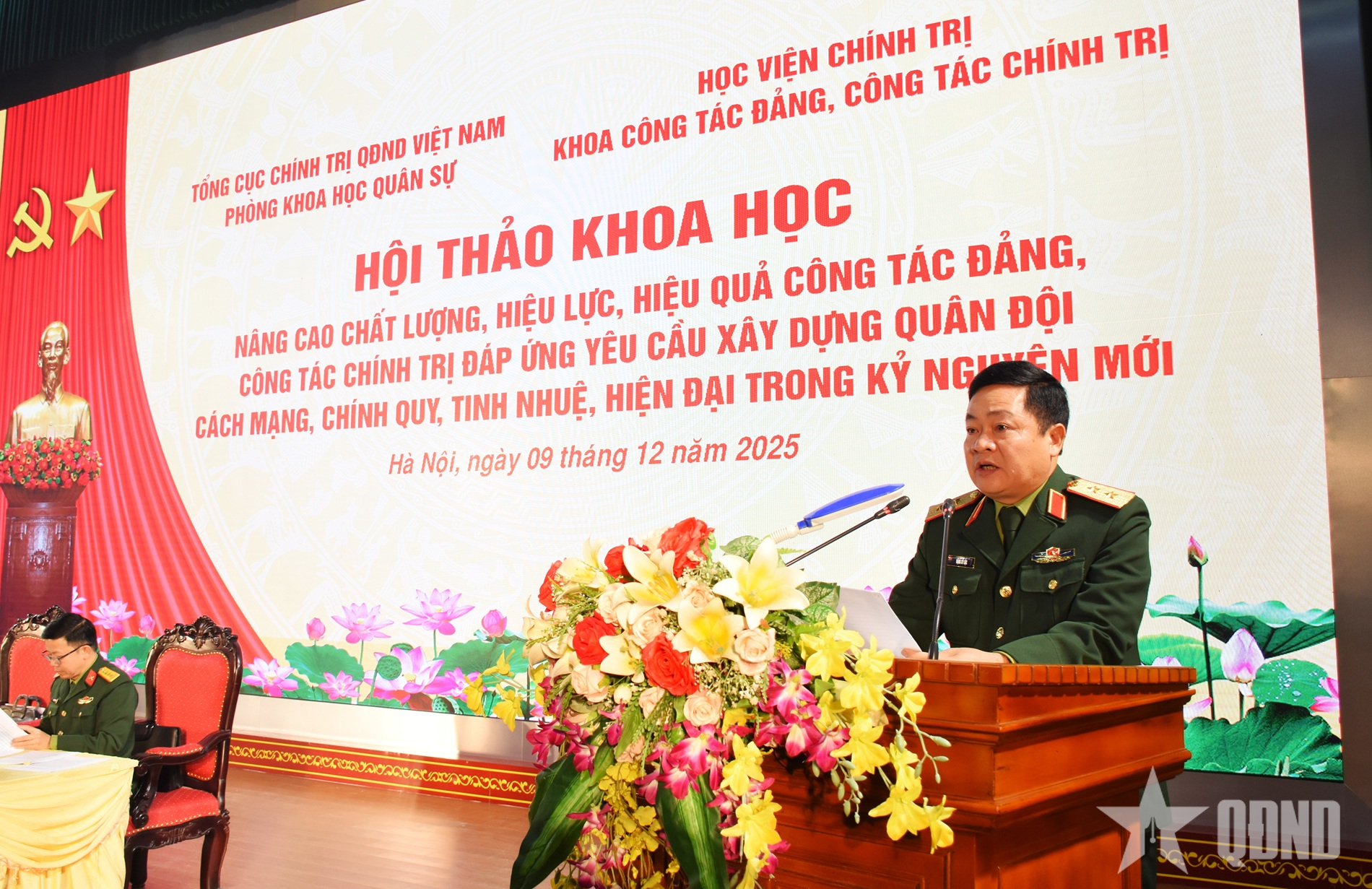 Hội thảo khoa học về nâng cao chất lượng, hiệu lực, hiệu quả công tác Đảng, công tác chính trị