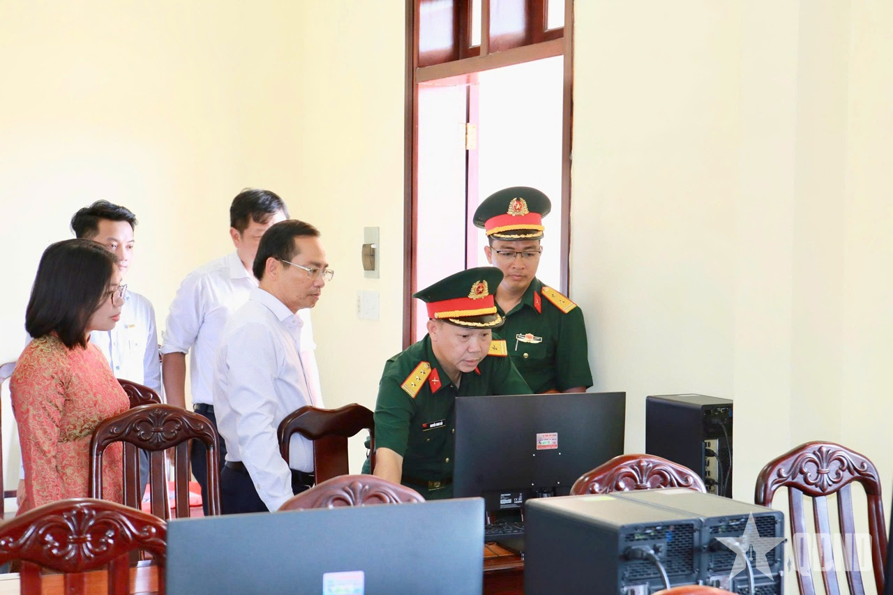 Lữ đoàn 950 (Quân khu 9): Đưa vào phòng học kỹ năng số