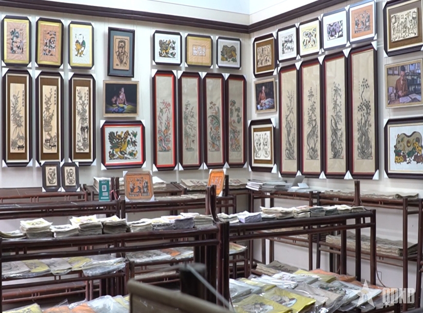 Nghệ nhân Ưu tú Nguyễn Đăng Chế - người gìn giữ dòng tranh dân gian Đông Hồ