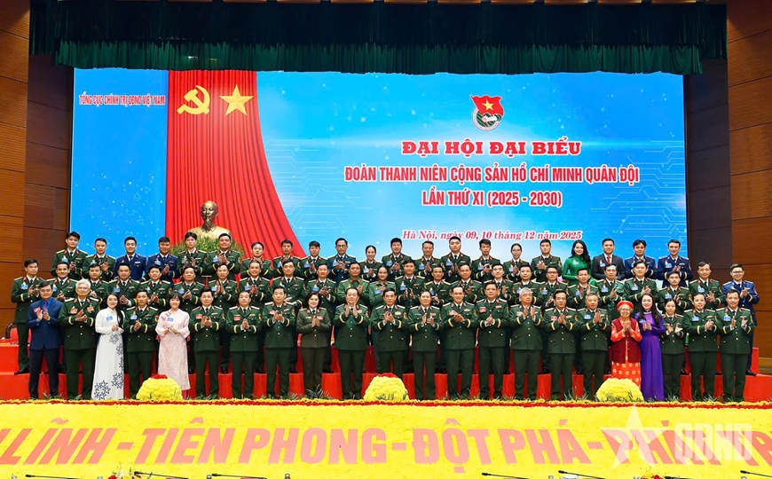 Đại tướng Phan Văn Giang dự, chỉ đạo Đại hội đại biểu Đoàn TNCS Hồ Chí Minh Quân đội lần thứ XI