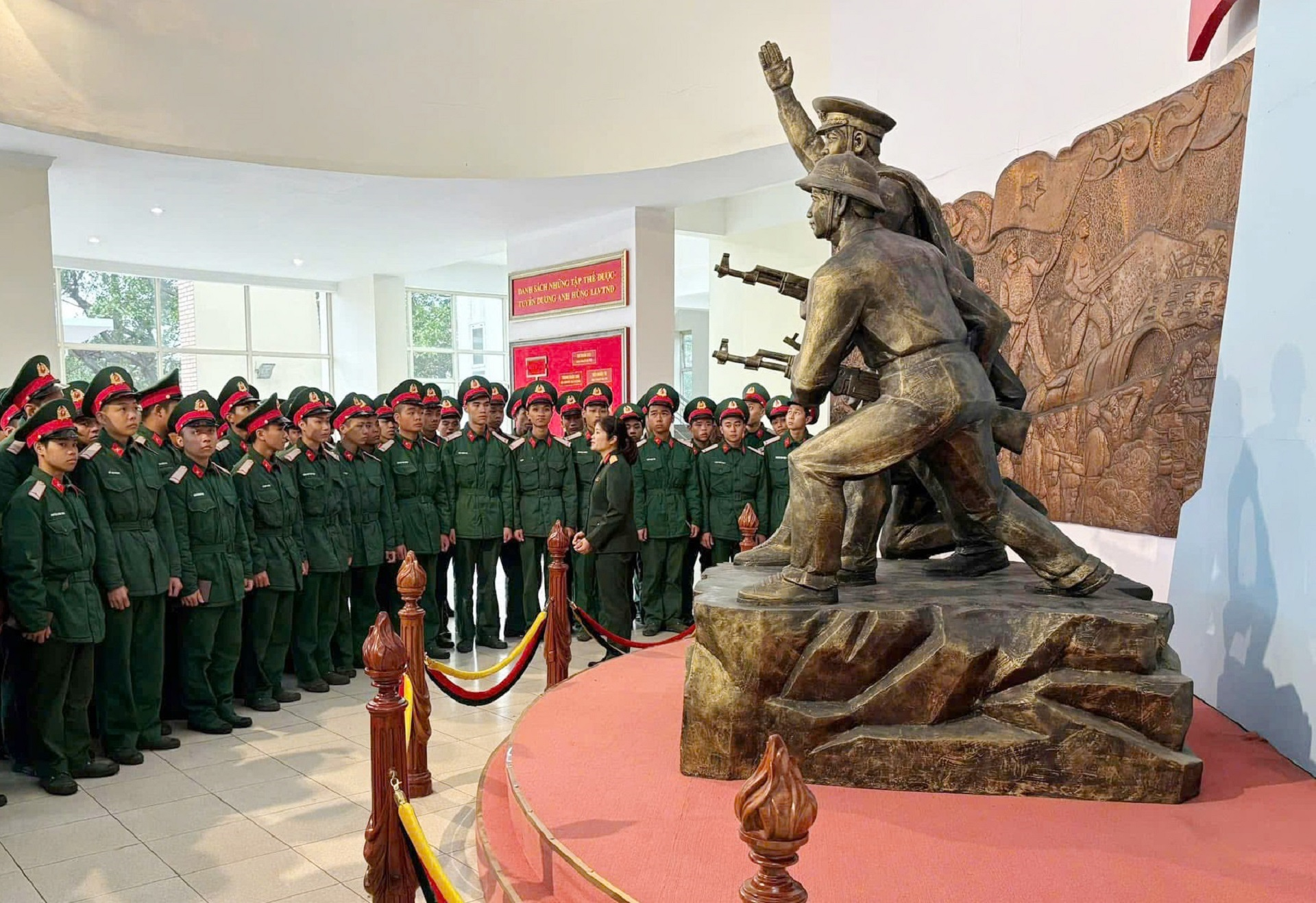 Vững bước truyền thống, xứng danh đơn vị mẫu mực, tiêu biểu