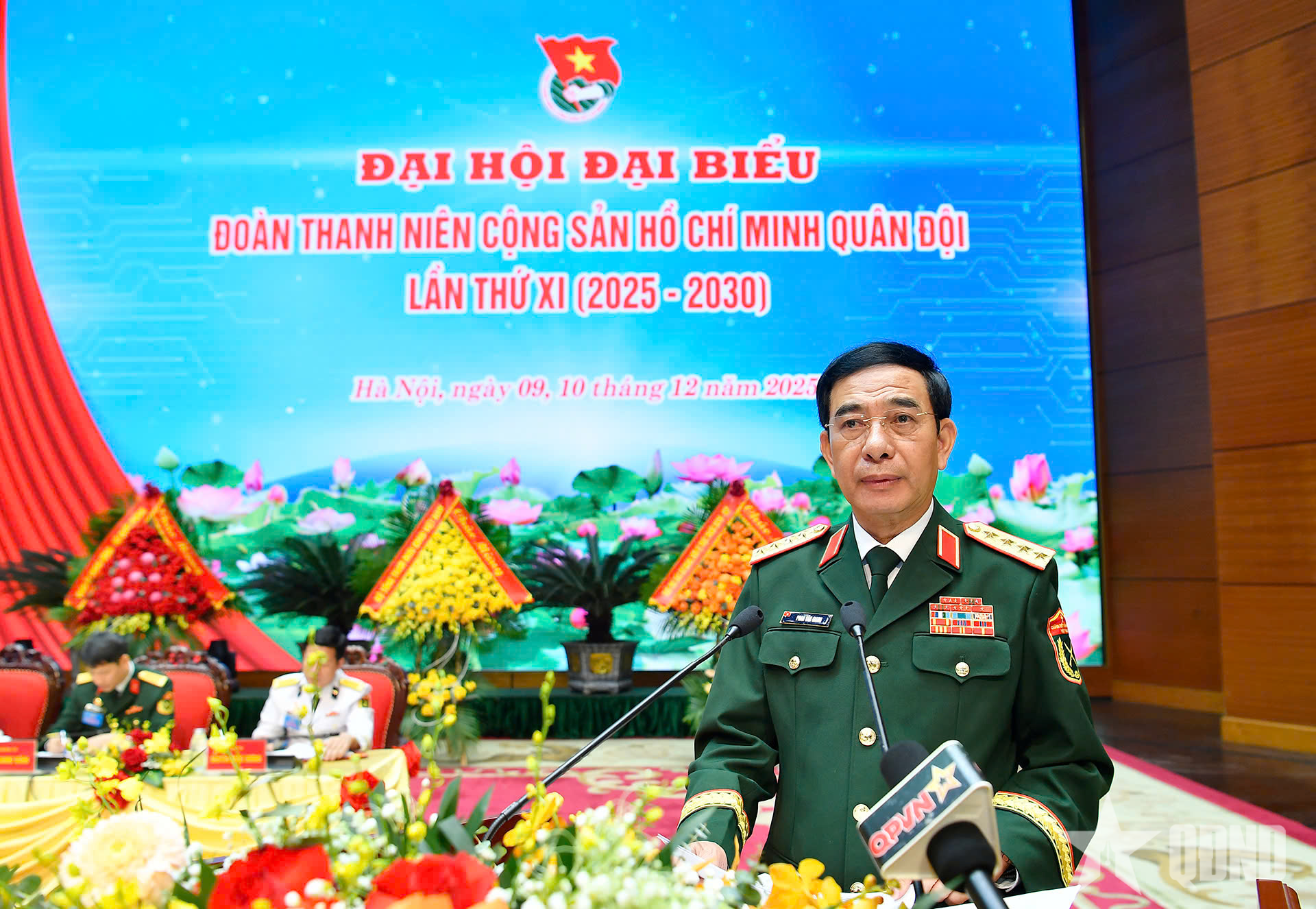 Phát biểu chỉ đạo của Đại tướng Phan Văn Giang tại Đại hội đại biểu Đoàn TNCS Hồ Chí Minh Quân đội lần thứ XI