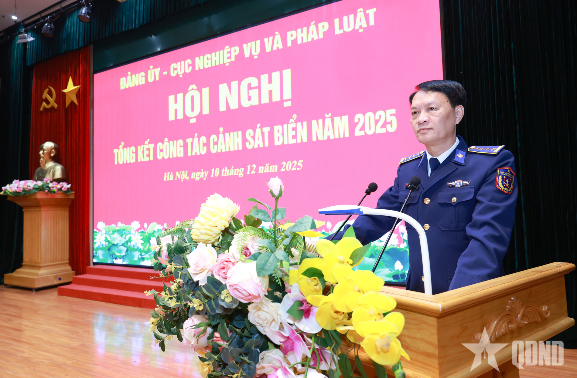 Cục Nghiệp vụ và Pháp luật Cảnh sát biển Việt Nam tổng kết nhiệm vụ năm 2025