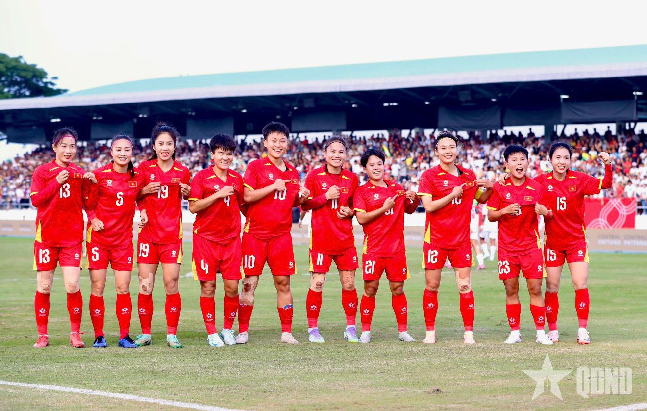 SEA Games 33, bóng đá nữ Việt Nam giành vé vào bán kết