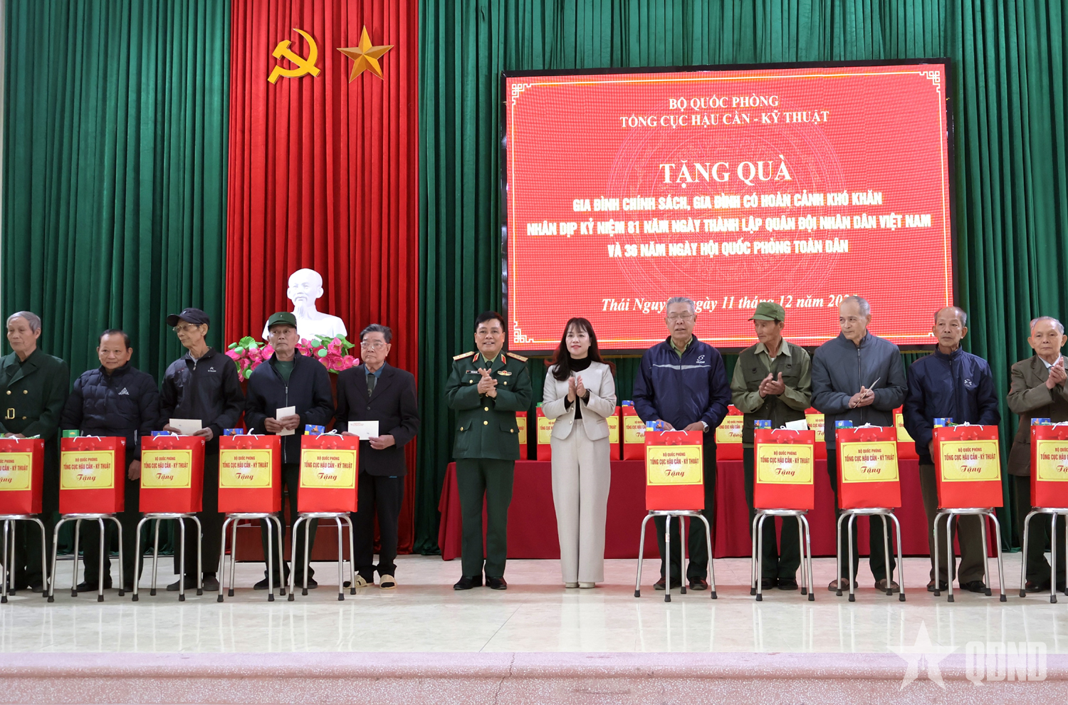 Tổng cục Hậu cần - Kỹ thuật về nguồn tri ân tại Khu di tích Quốc gia đặc biệt ATK Định Hóa, tỉnh Thái Nguyên