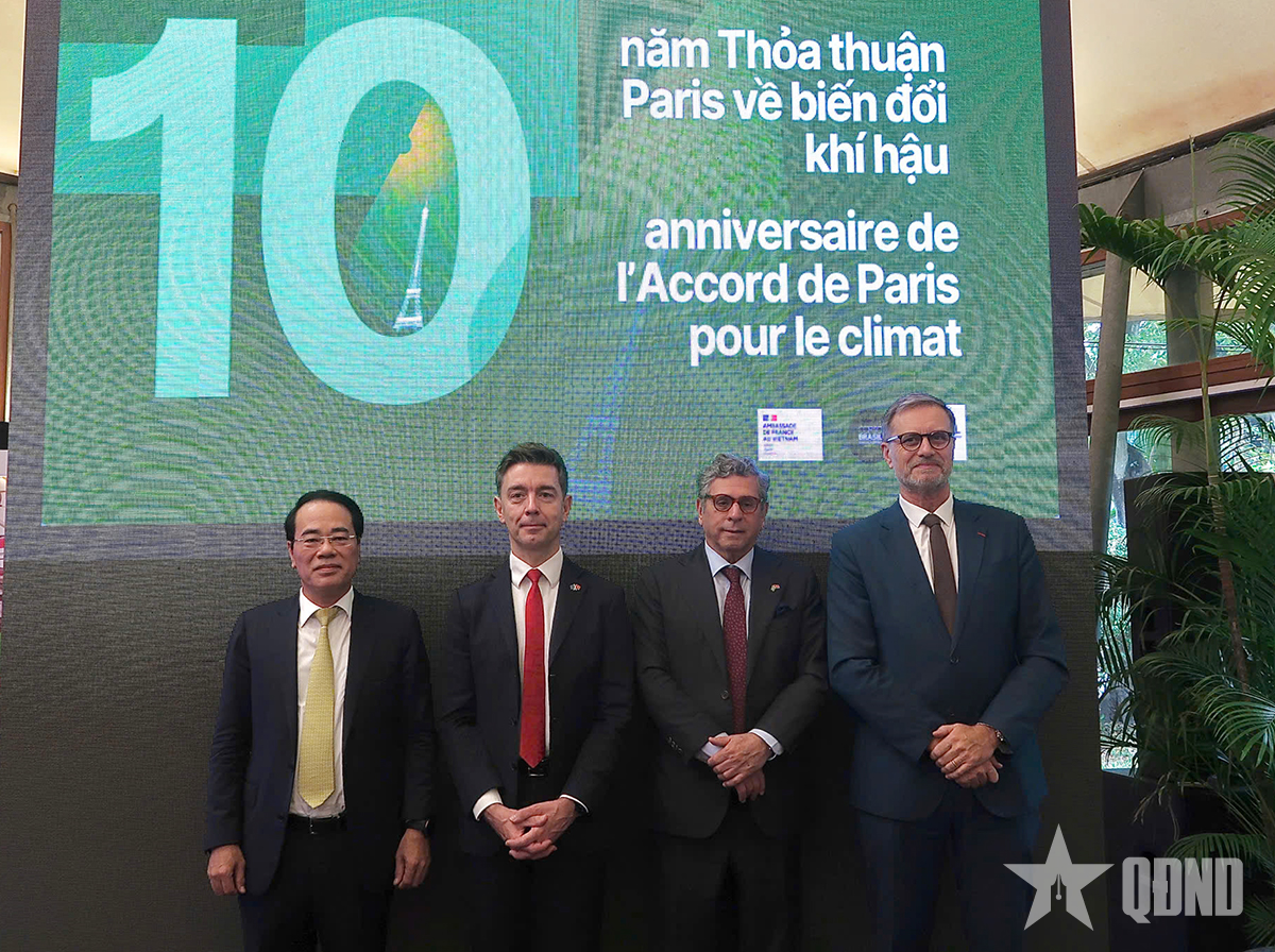 Kỷ niệm 10 năm ký kết Thỏa thuận Paris về biến đổi khí hậu
