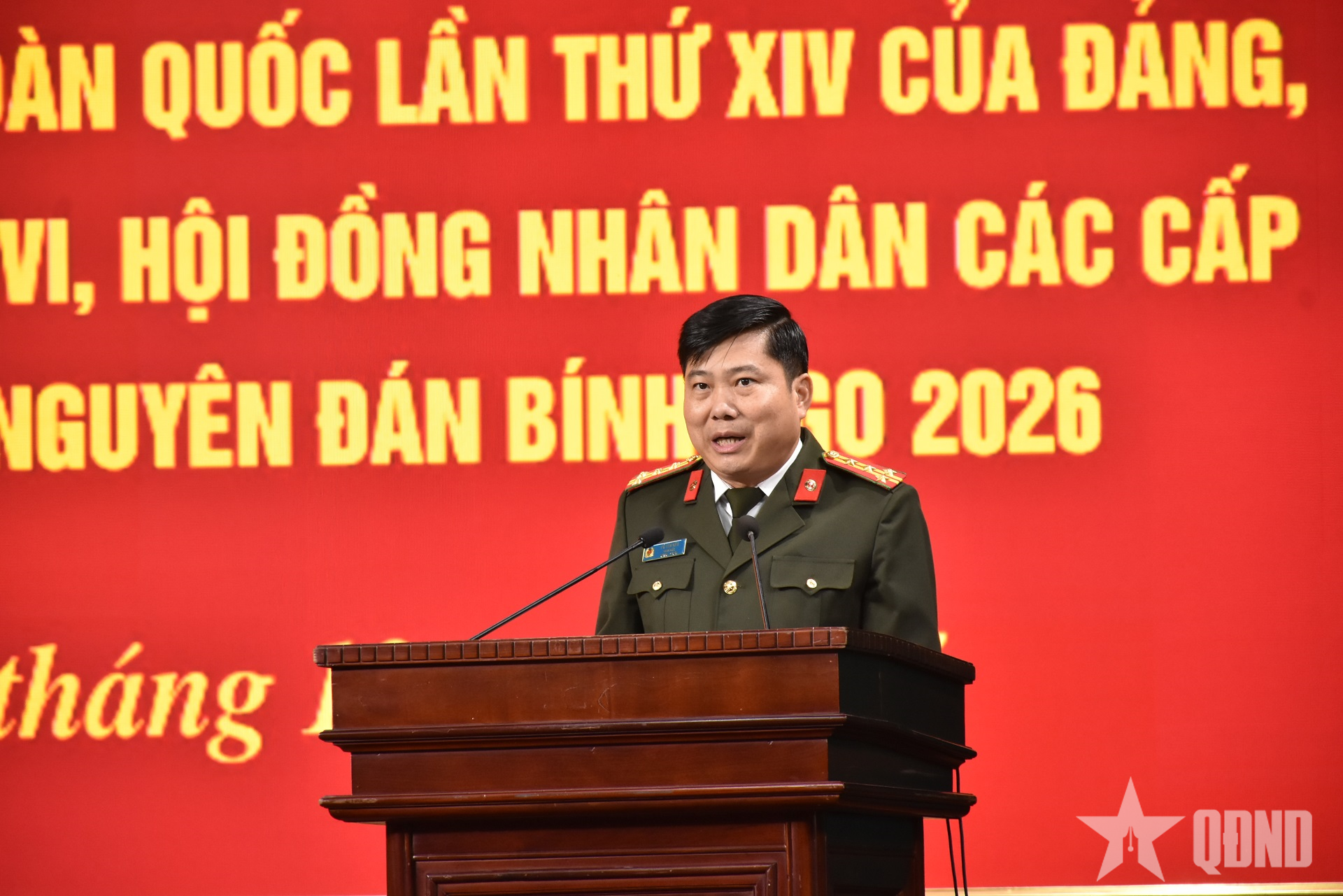 Công an Điện Biên ra quân thực hiện cao điểm tấn công, trấn áp tội phạm