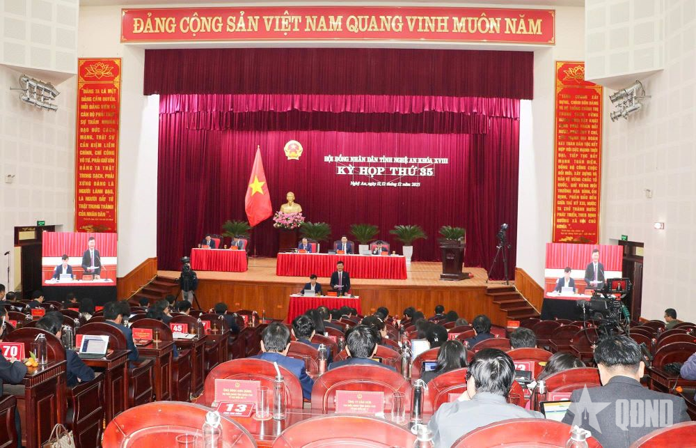 Hội đồng nhân dân tỉnh Nghệ An chất vấn về công tác chuyển đổi số