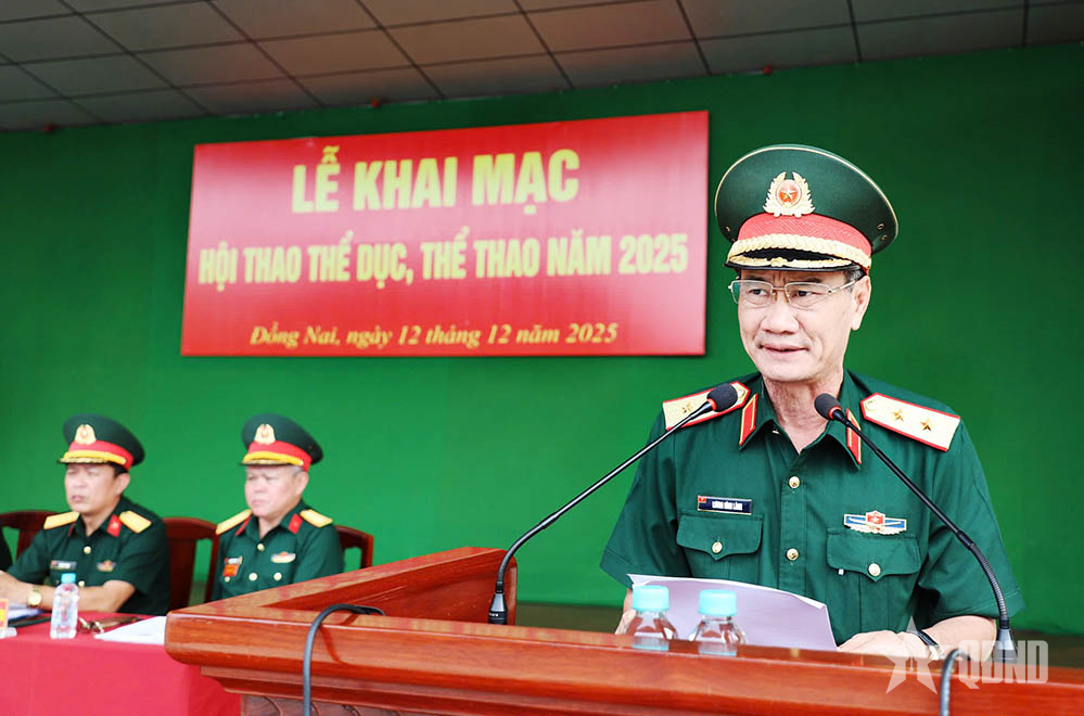 Trường Sĩ quan Lục quân 2 khai mạc hội thao thể dục, thể thao năm 2025