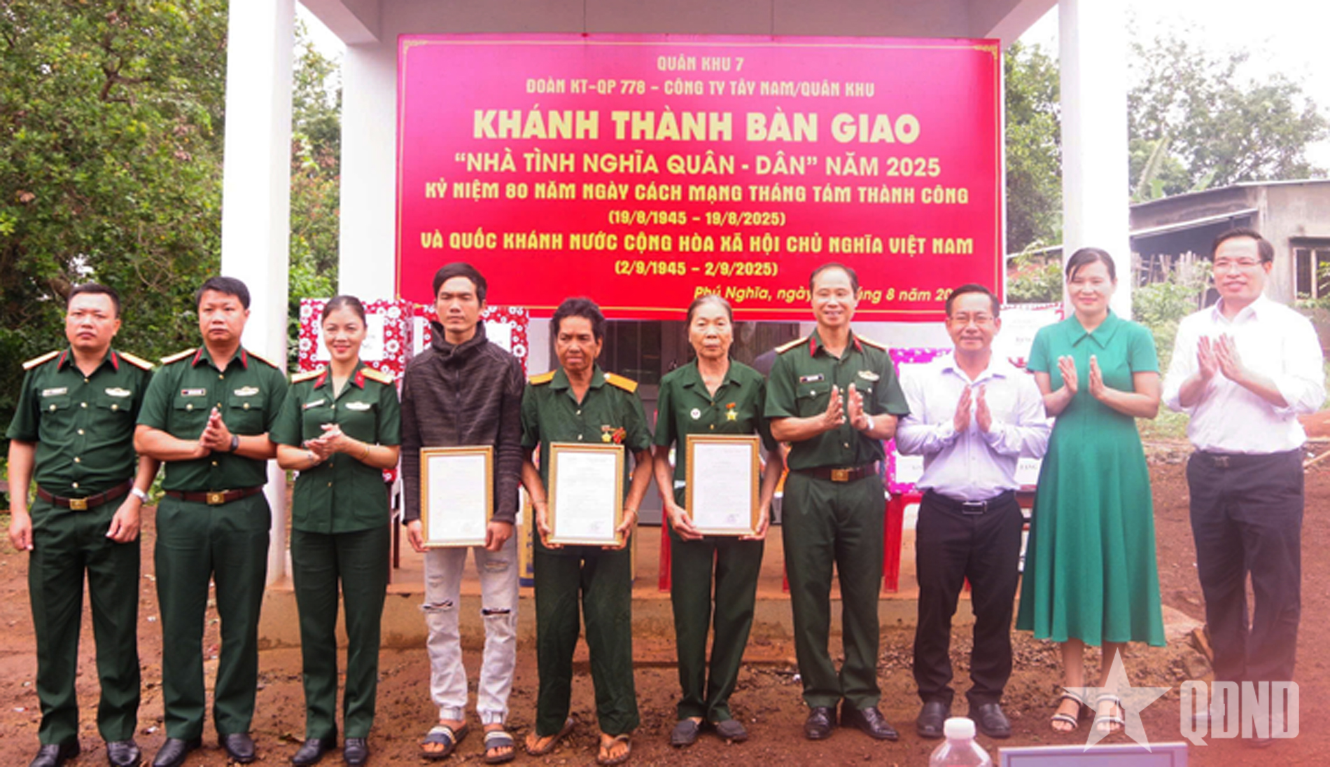 Đoàn Kinh tế - Quốc phòng 778 (Quân khu 7): Những mái nhà nghĩa tình ở vùng biên giới Đồng Nai