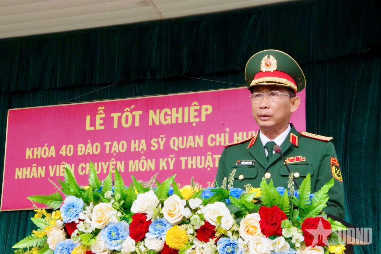 Trường Quân sự Quân khu 9: Gần 2.500 học viên khóa 40 tốt nghiệp ra trường