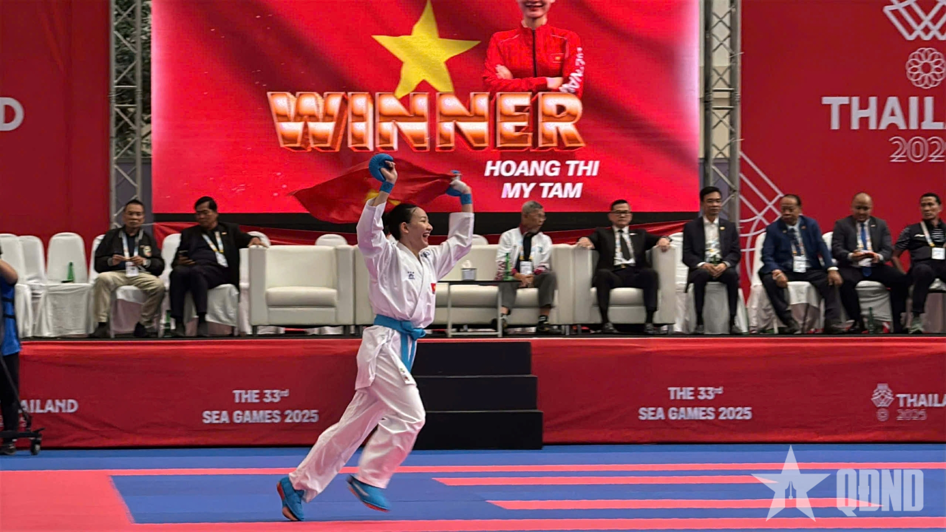 SEA Games 33: Karate Việt Nam giành 3 huy chương vàng liên tiếp

