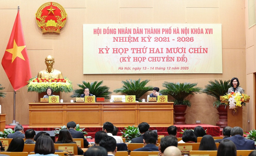 Kỳ họp thứ 29 HĐND TP Hà Nội: Nỗ lực vì mục tiêu phát triển toàn diện, bền vững của Thủ đô