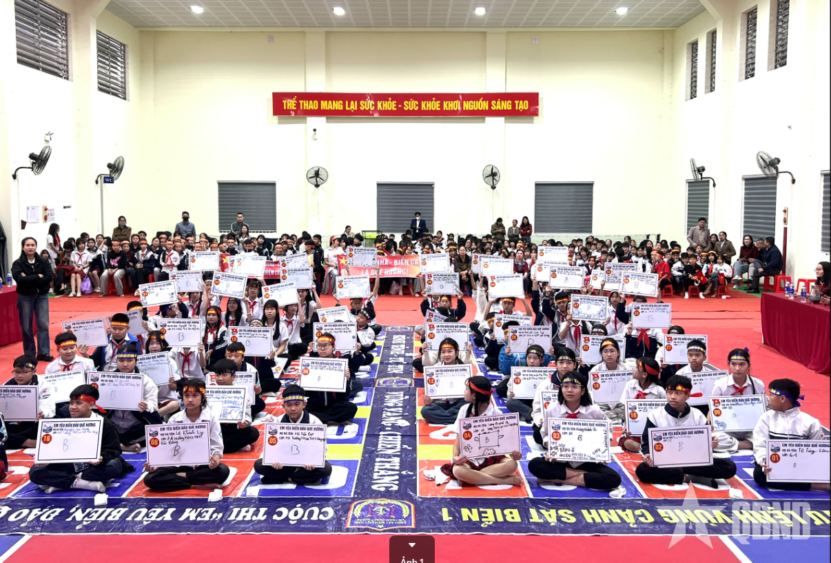 Hải đoàn 11 tổ chức Cuộc thi “Em yêu biển, đảo quê hương” tại Quảng Ninh