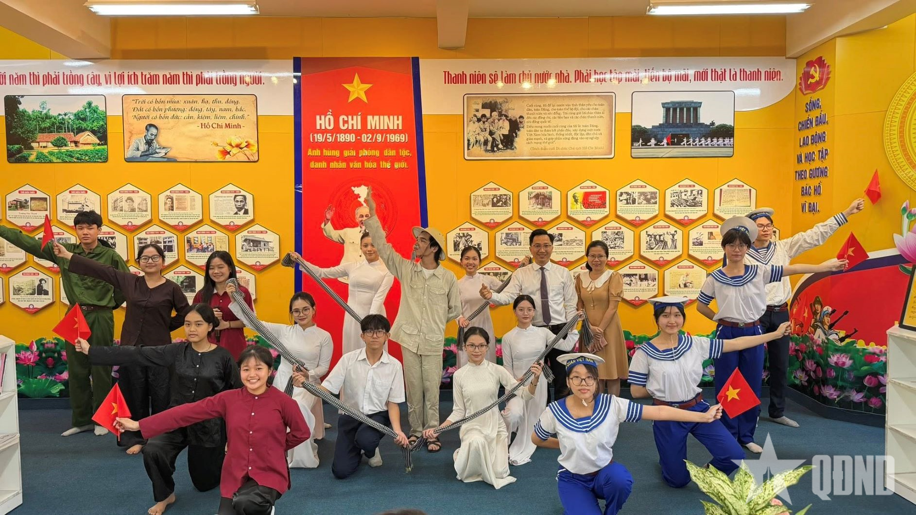 Không gian học tập thiêng liêng của thầy trò