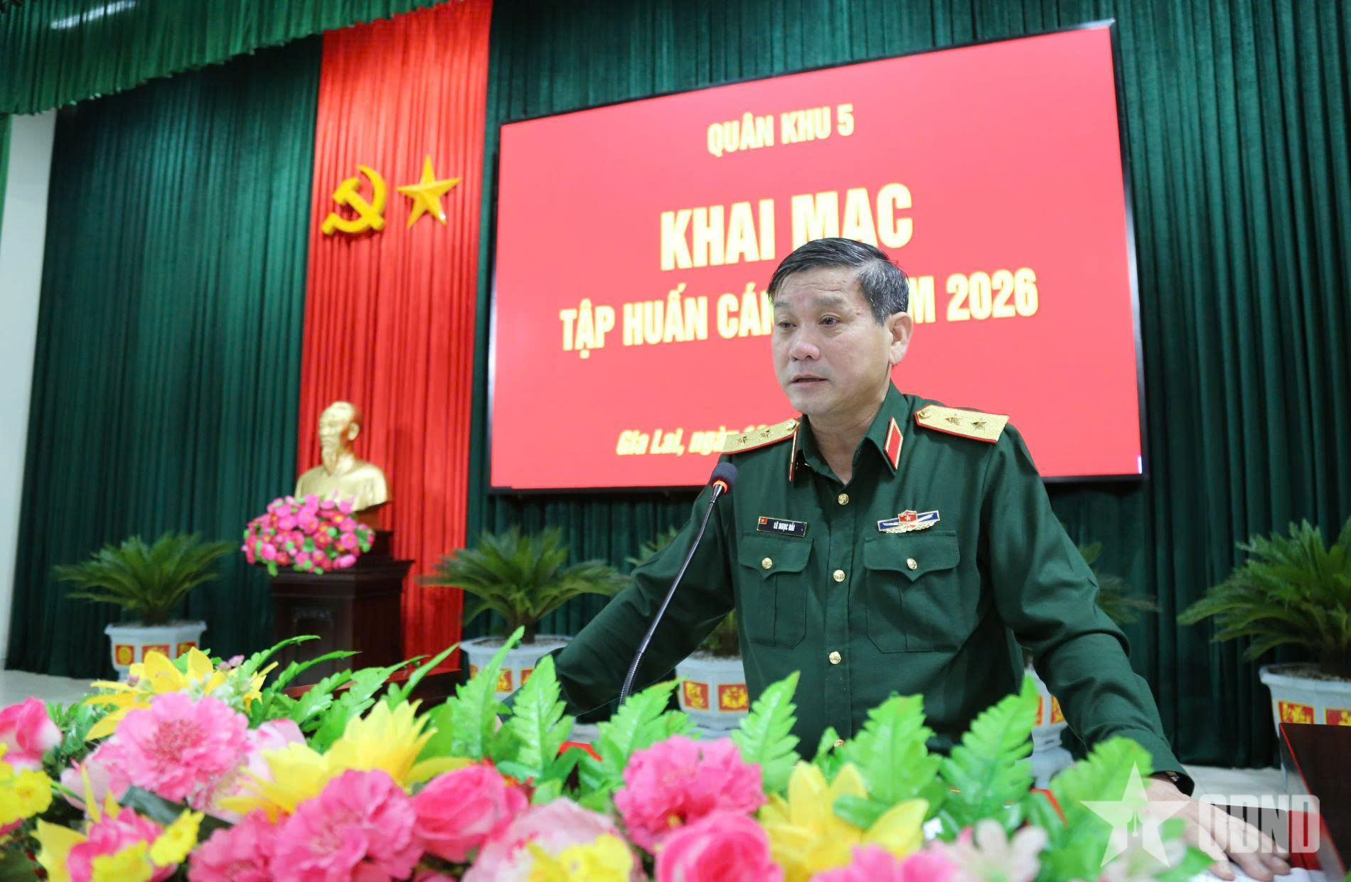 Quân khu 5 khai mạc tập huấn cán bộ năm 2026