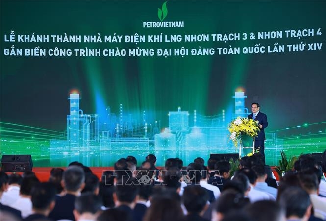 Thủ tướng Phạm Minh Chính dự Lễ khánh thành, đưa vào vận hành Nhà máy điện Nhơn Trạch 3 và Nhà máy điện Nhơn Trạch 4