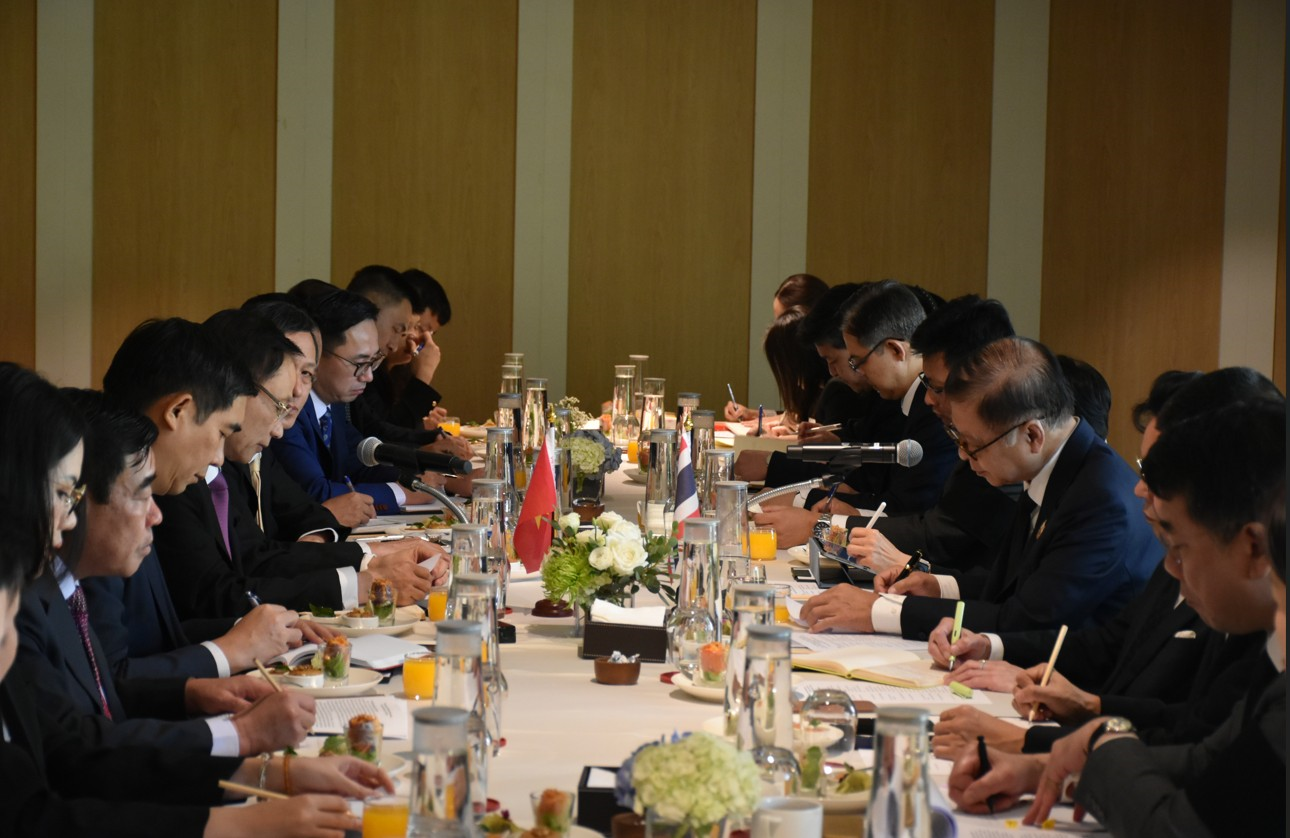 Bộ trưởng Bộ Ngoại giao Lê Hoài Trung thăm, làm việc tại Thái Lan