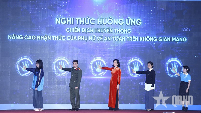 “Kết nối 3 an” giúp phụ nữ và trẻ em gái làm chủ không gian số