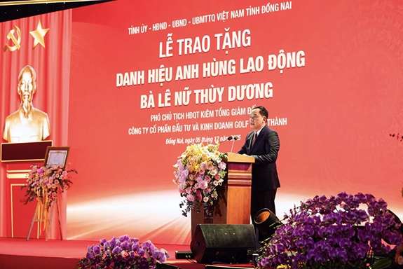 Anh hùng Lao động Lê Nữ Thùy Dương: Hạnh phúc được cống hiến cho xã hội những giá trị thiết thực