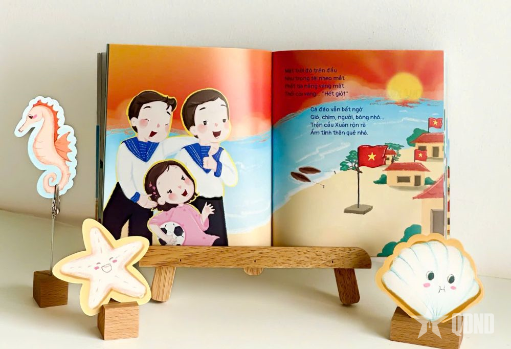 “Tết Trường Sa quê em” - Bài học về Tổ quốc cho trẻ thơ