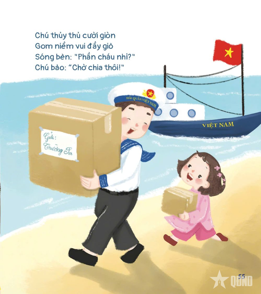 “Tết Trường Sa quê em” - Bài học về Tổ quốc cho trẻ thơ