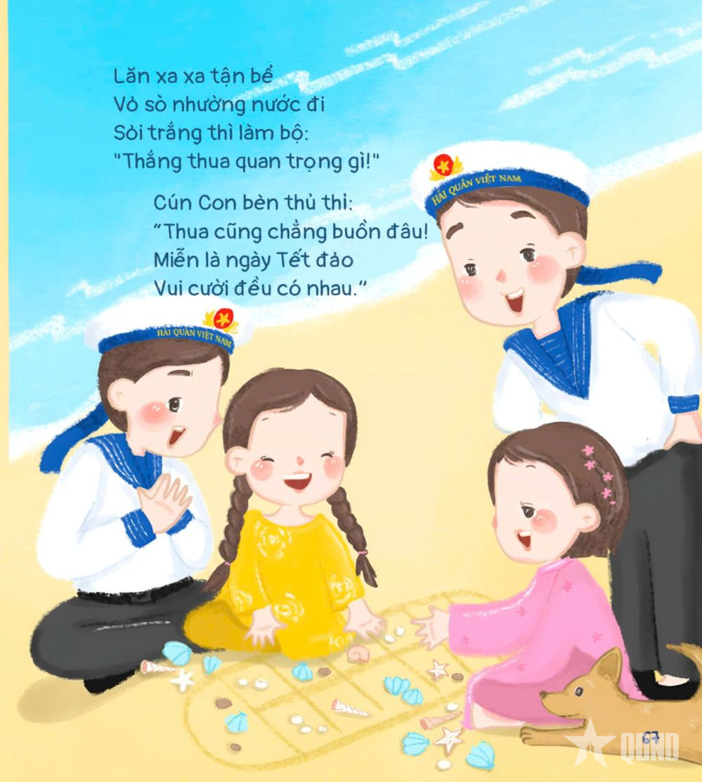 “Tết Trường Sa quê em” - Bài học về Tổ quốc cho trẻ thơ