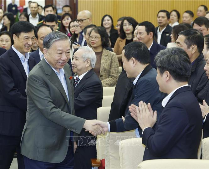 Tổng Bí thư Tô Lâm tiếp xúc cử tri Hà Nội sau Kỳ họp thứ mười, Quốc hội khóa XV