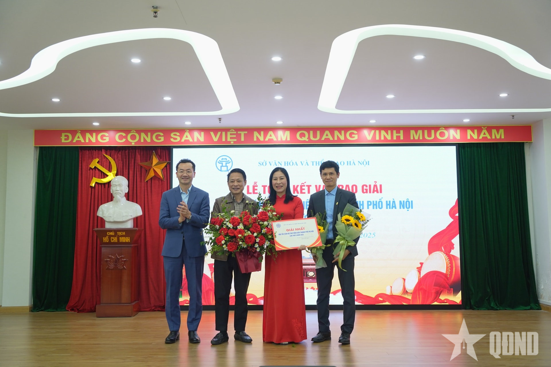 Phường Tây Hồ đoạt giải nhất Hội thi cán bộ thư viện giỏi thành phố Hà Nội