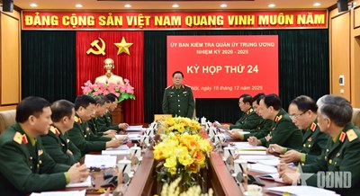 View - 	Đại tướng Nguyễn Trọng Nghĩa chủ trì kỳ họp UBKT Quân ủy Trung ương