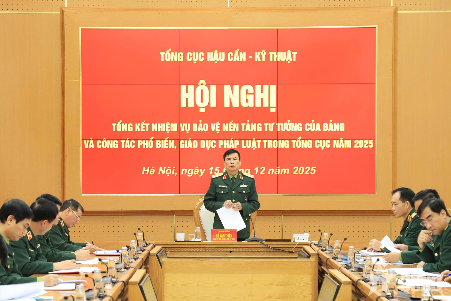 Tổng cục Hậu cần - Kỹ thuật: Chủ động định hướng dư luận, bảo vệ nền tảng tư tưởng của Đảng