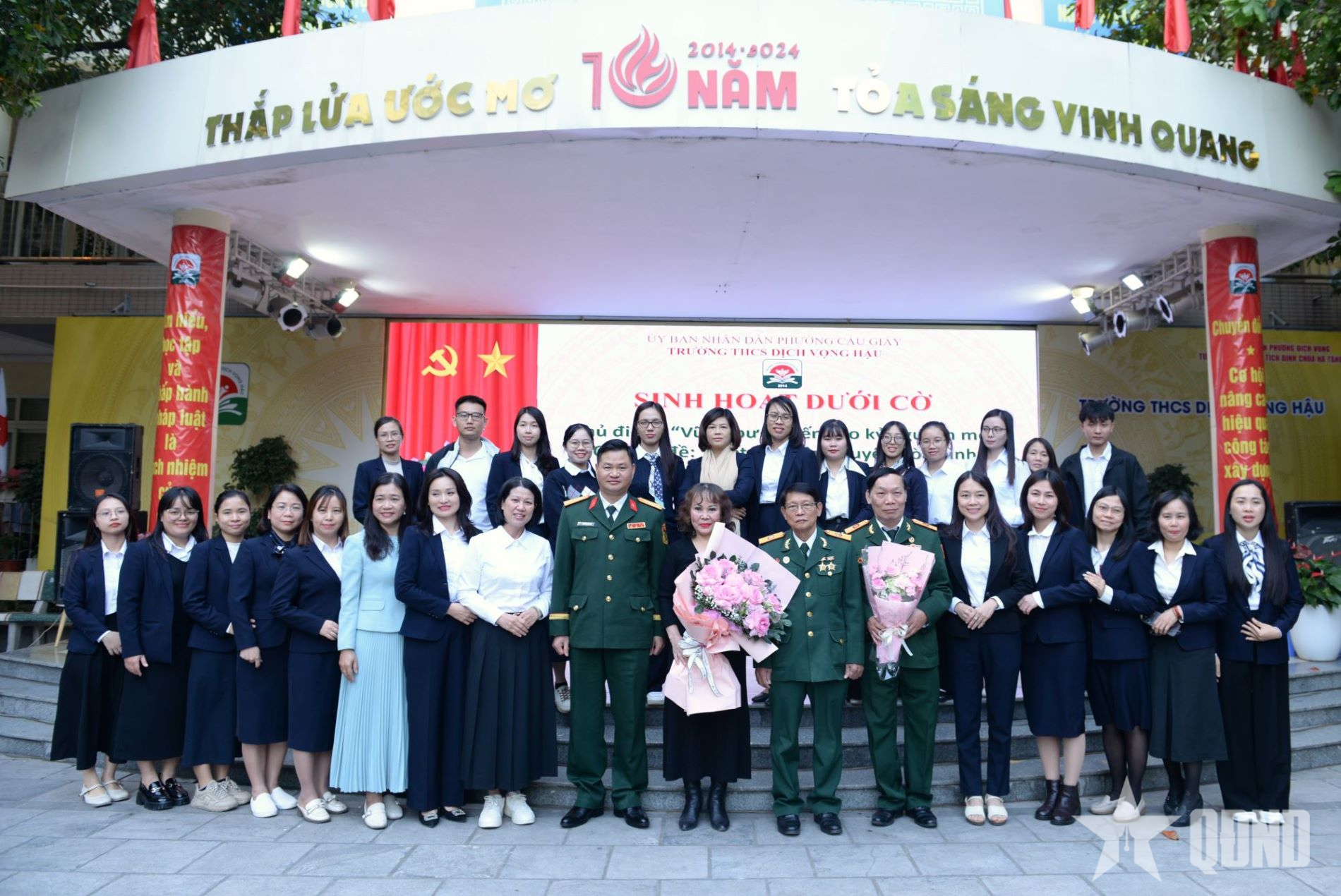 Trường THCS Dịch Vọng Hậu  (Hà Nội): Viết tiếp câu chuyện hòa bình, bồi đắp lòng tự hào, trách nhiệm cho thế hệ trẻ