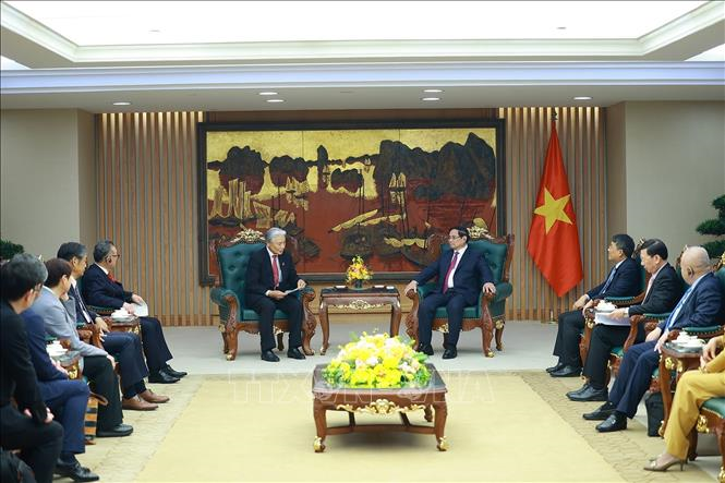 Thủ tướng Phạm Minh Chính tiếp Thống đốc tỉnh Tochigi, Nhật Bản