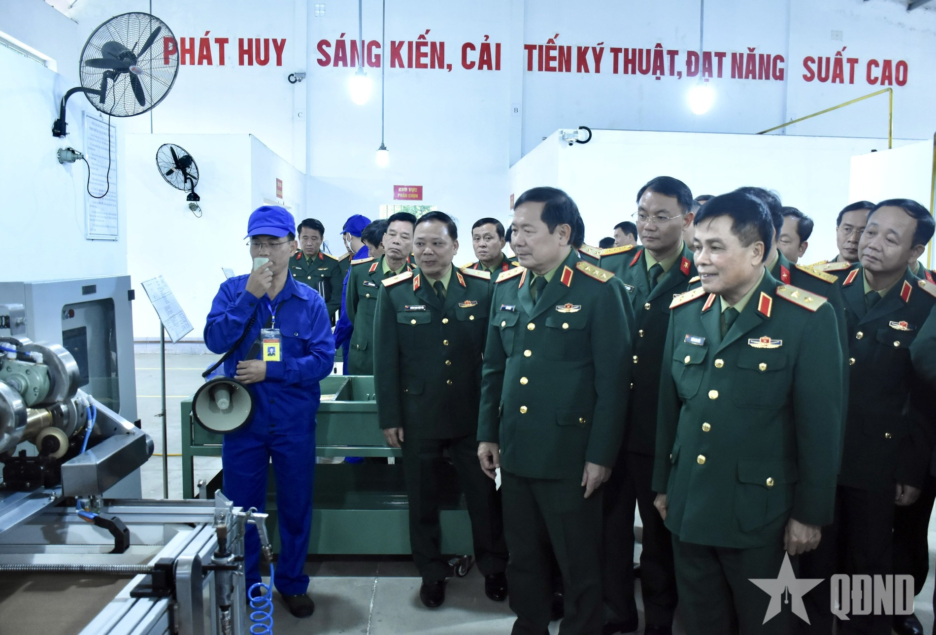 Thượng tướng Lê Huy Vịnh: Đẩy mạnh ứng dụng công nghệ, thông minh hóa trong vận hành kho vũ khí đạn