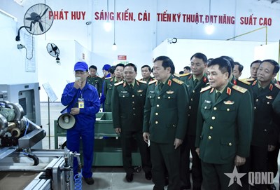 View - 	Đẩy mạnh ứng dụng công nghệ, thông minh hóa vận hành kho vũ khí đạn