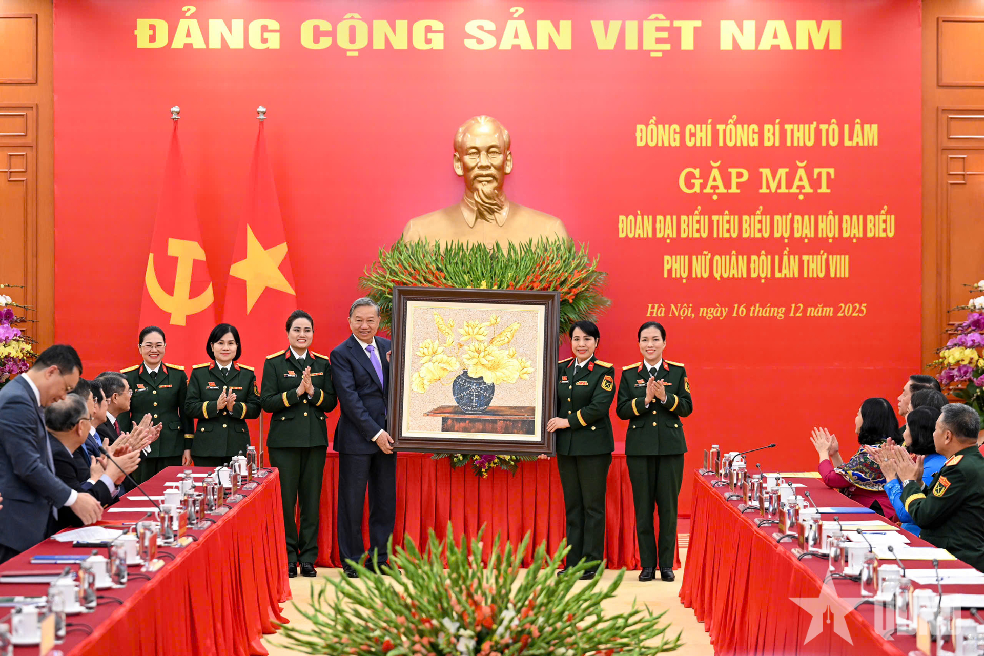 Tổng Bí thư Tô Lâm: Khơi dậy khát vọng cống hiến của Phụ nữ Quân đội