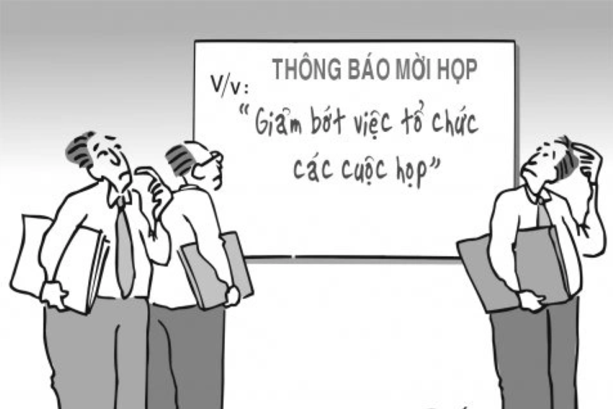 Giảm văn bản, hội họp