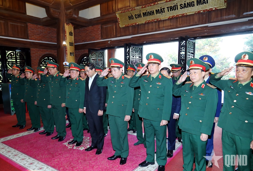 Quân ủy Trung ương, Bộ Quốc phòng tổ chức tri ân tại tỉnh Thái Nguyên nhân kỷ niệm 81 năm Ngày thành lập Quân đội nhân dân Việt Nam