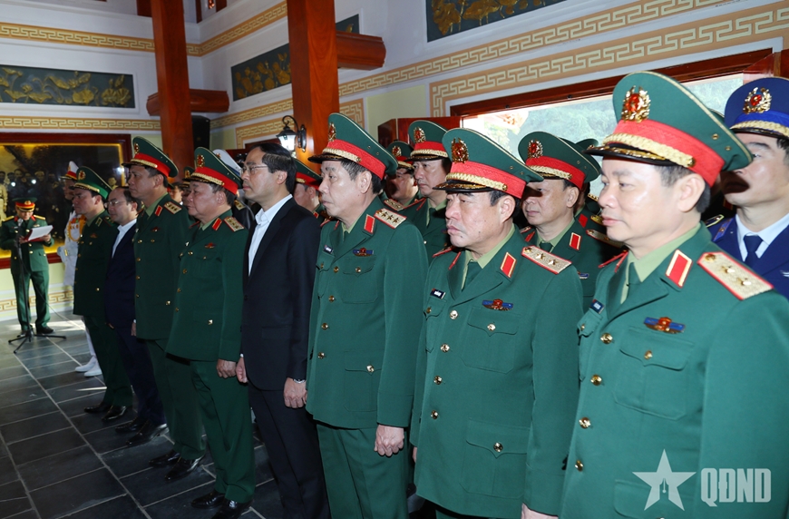 Quân ủy Trung ương, Bộ Quốc phòng tổ chức tri ân tại tỉnh Thái Nguyên nhân kỷ niệm 81 năm Ngày thành lập Quân đội nhân dân Việt Nam