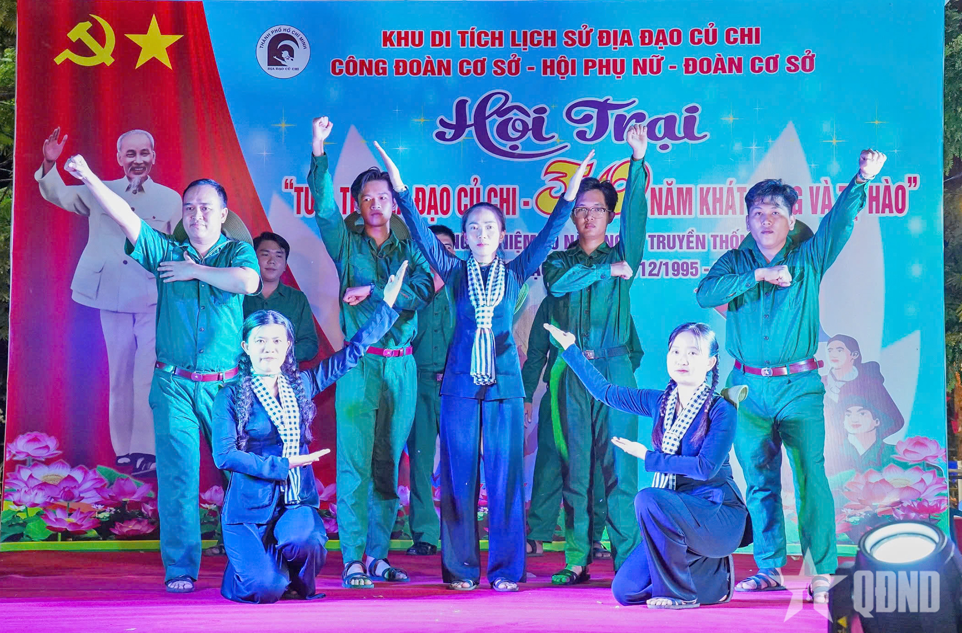 Sôi nổi, hấp dẫn Hội trại truyền thống “Tuổi trẻ địa đạo Củ Chi - 30 năm khát vọng và tự hào”