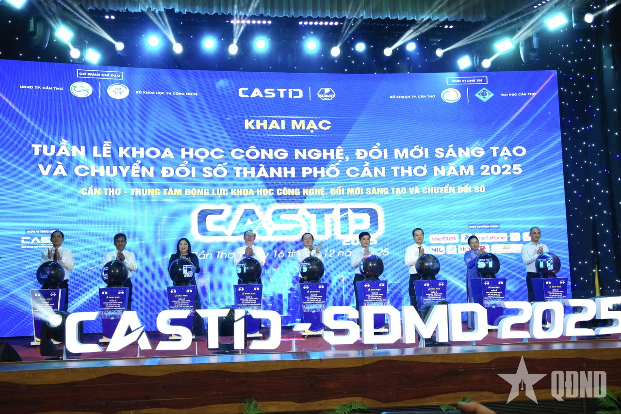Khai mạc Tuần lễ Khoa học công nghệ, Đổi mới sáng tạo và Chuyển đổi số TP Cần Thơ năm 2025