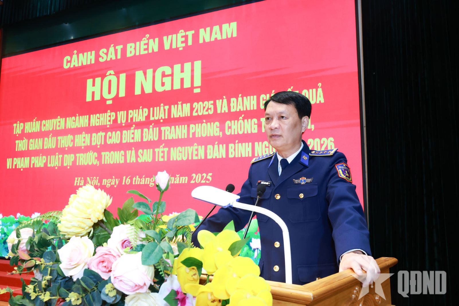 Cảnh sát biển Việt Nam: Tập huấn công tác nghiệp vụ, pháp luật năm 2025