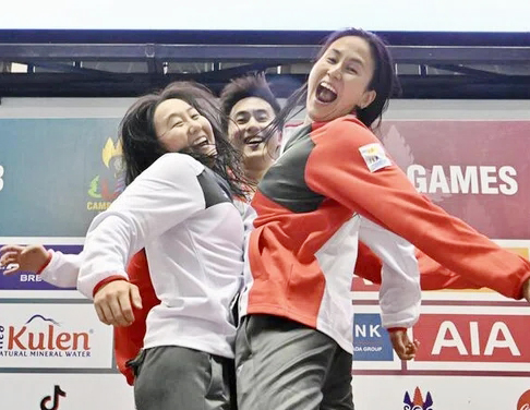 Bên lề SEA Games 33: 3 chị em cùng tỏa sáng