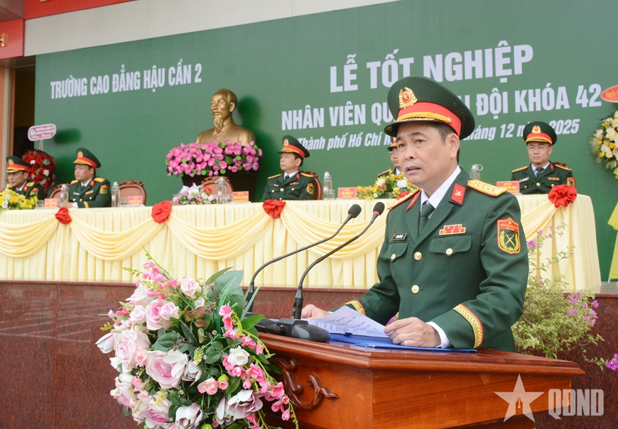 Trường Cao đẳng Hậu cần 2: Tổ chức lễ tốt nghiệp cho nhân viên quân y đại đội