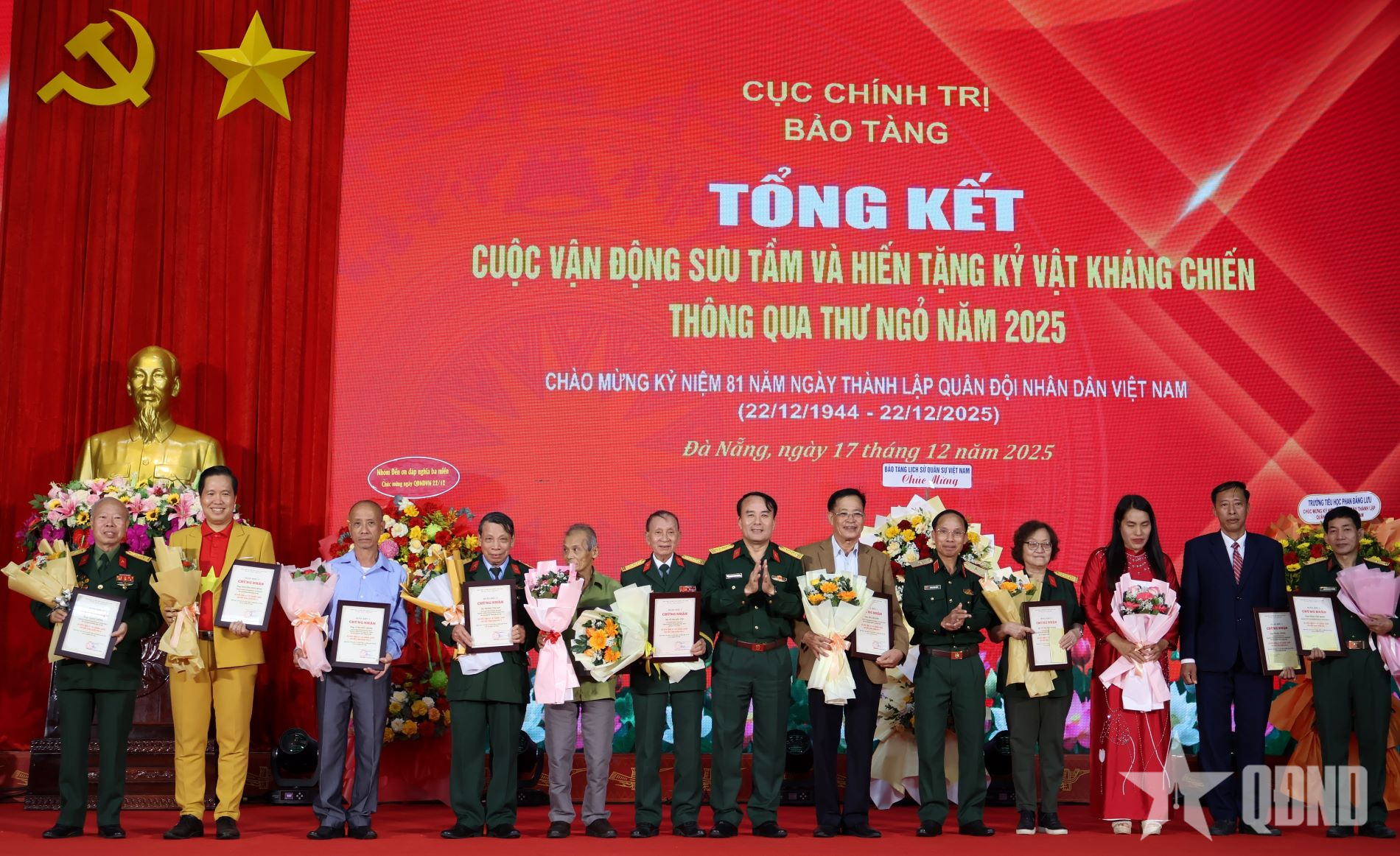 Bảo tàng Quân khu 5 tiếp nhận hơn 200 kỷ vật kháng chiến